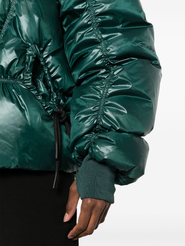 Zara shiny hotsell effect down jacket