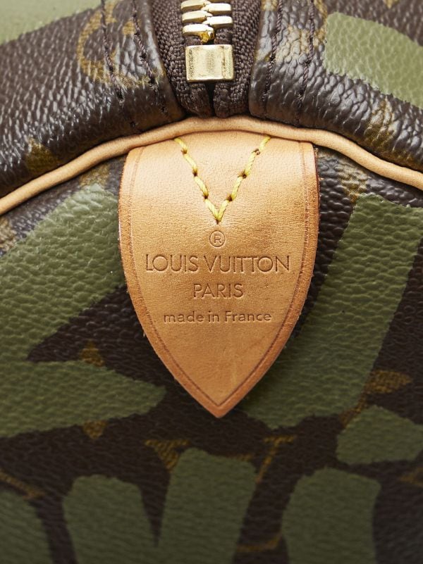 Louis Vuitton Speedy 35 Camouflage Tote - Farfetch