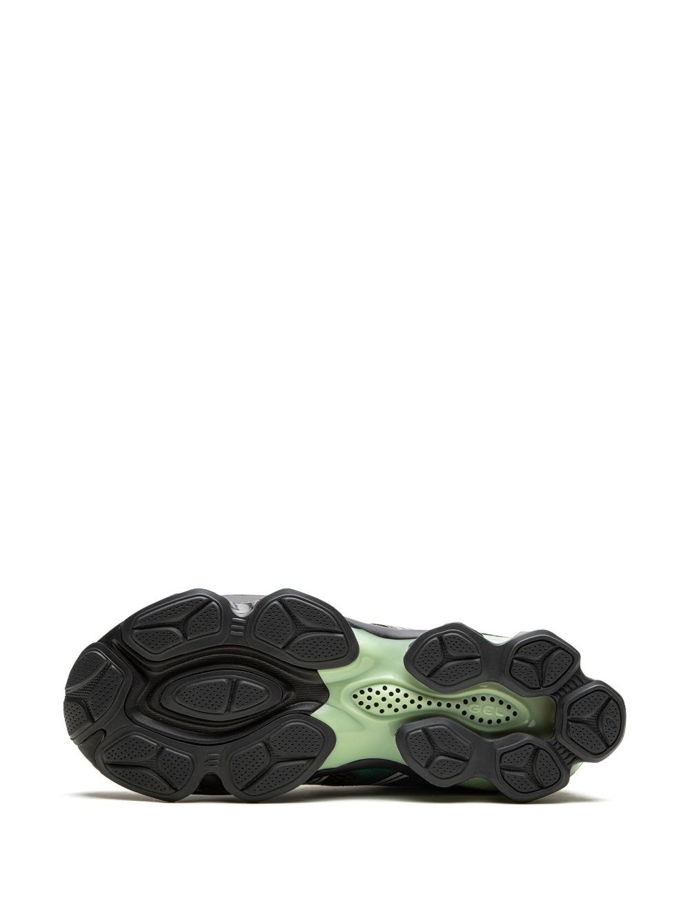 Shop Asics Gel-quantum Kinetic "dark Sepia Shamrock" Sneakers In Green