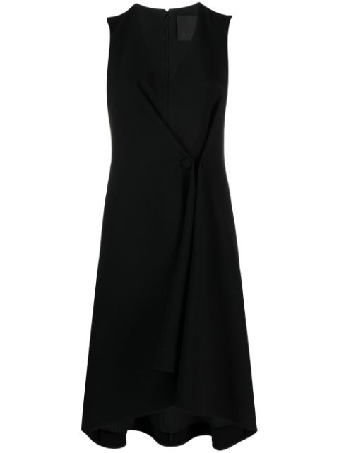 Givenchy pleated buttoned cady dress Women