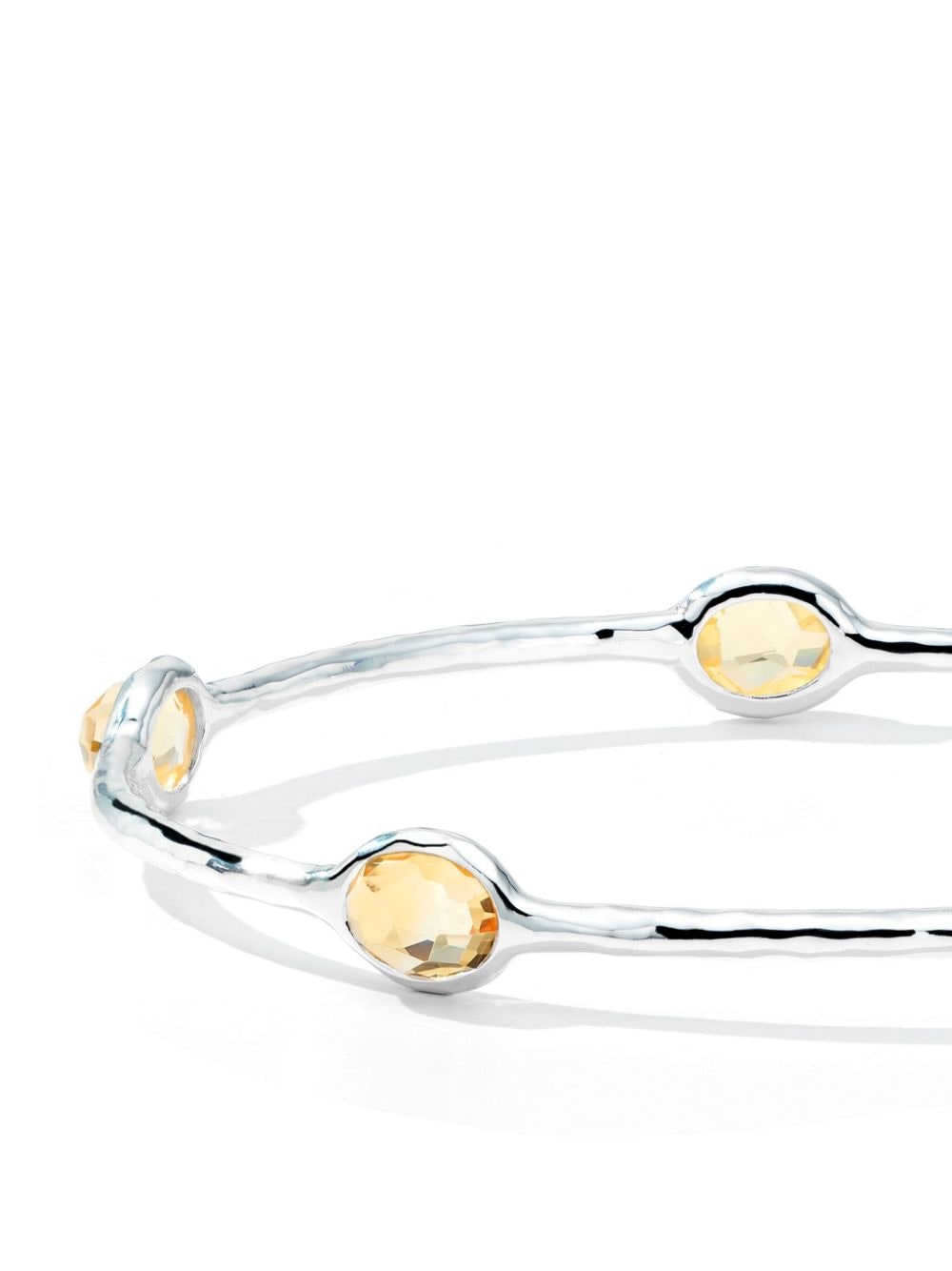IPPOLITA Rock Candy® citrine bangle bracelet - Zilver