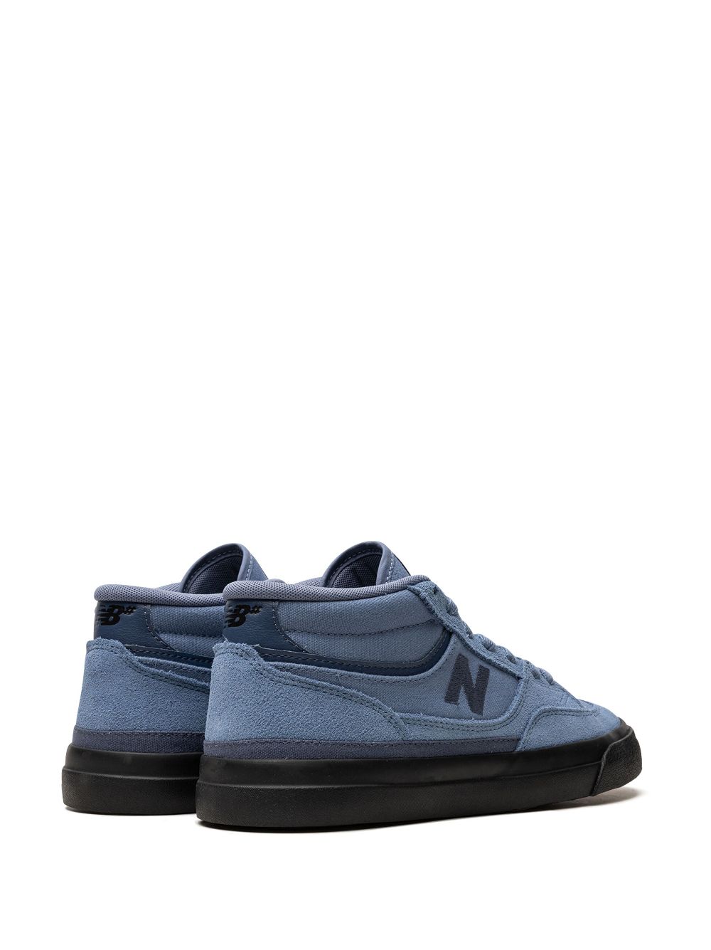 Shop New Balance X Franky Villani Numeric 417 Sneakers In Blue