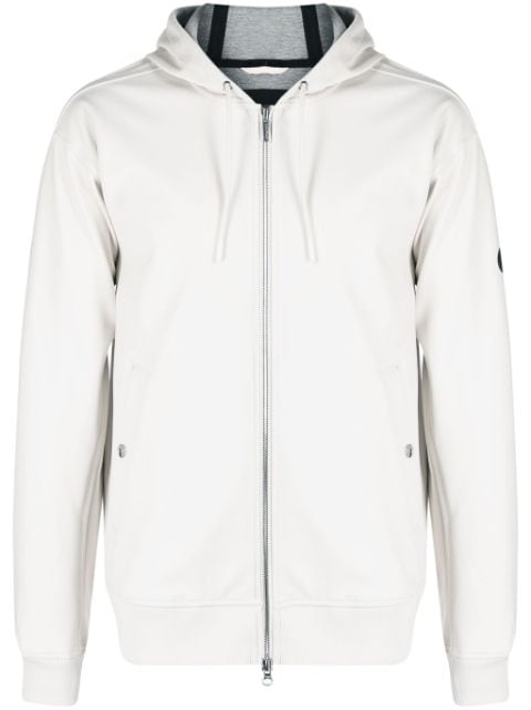 Alpha Tauri hoodie zippé à patch logo
