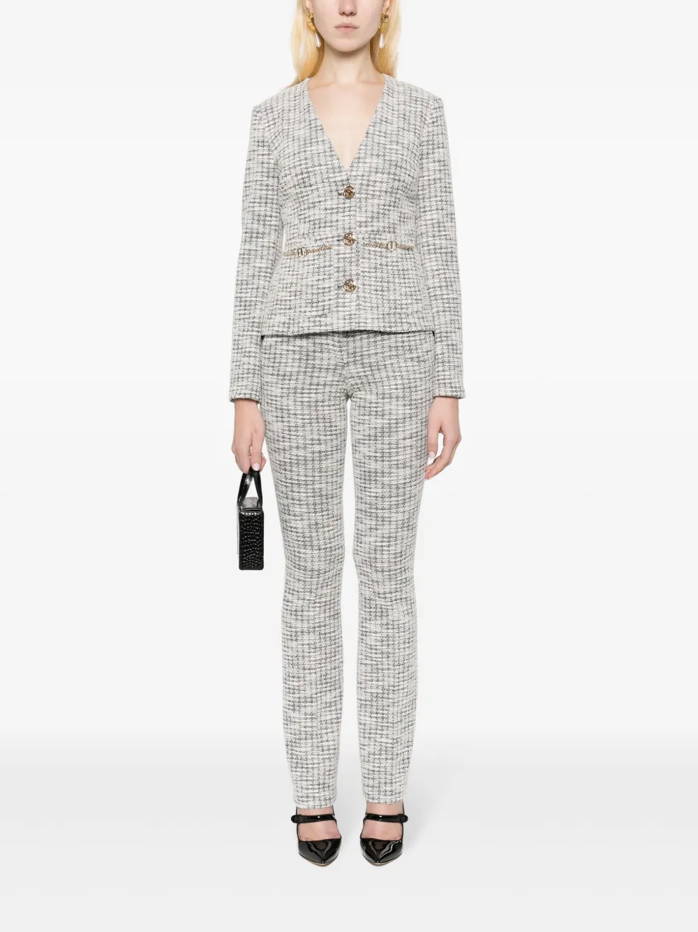 LIU JO Tweed jack - Grijs