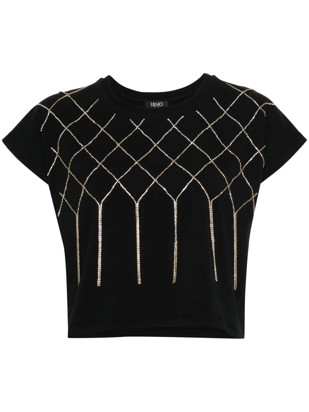 bead-detailing T-shirt