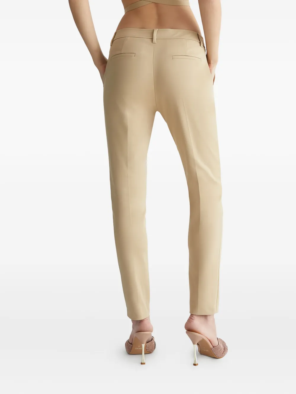 LIU JO pocket trousers - Beige
