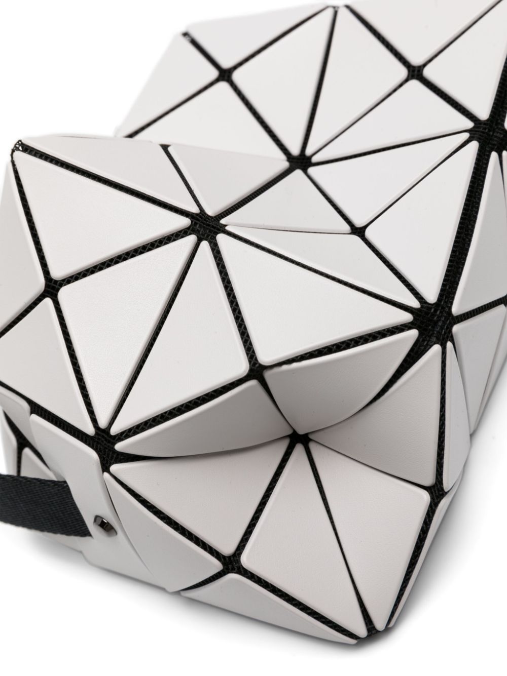 Shop Bao Bao Issey Miyake Geometric-body Crossbody Bag In Grey