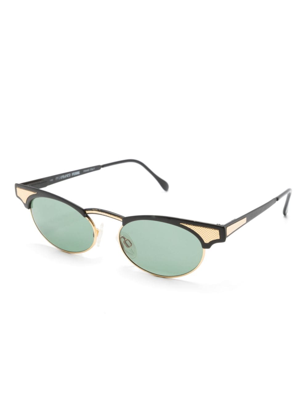 Gianfranco Ferré Pre-Owned 1980s 86-S cat eye sunglasses - Zwart