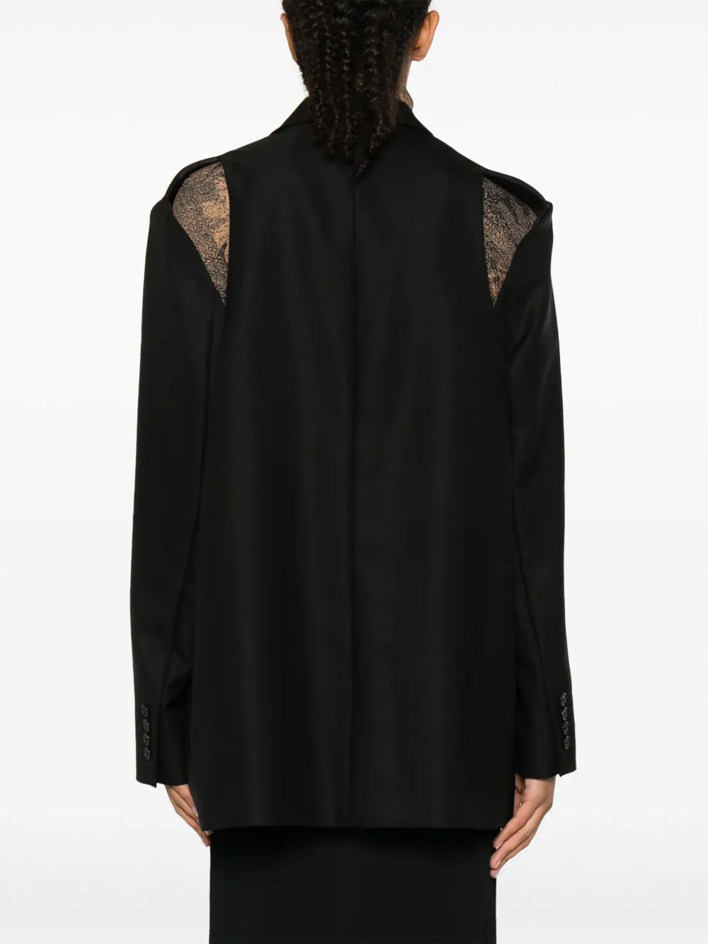The Row Uitgesneden blazer Zwart
