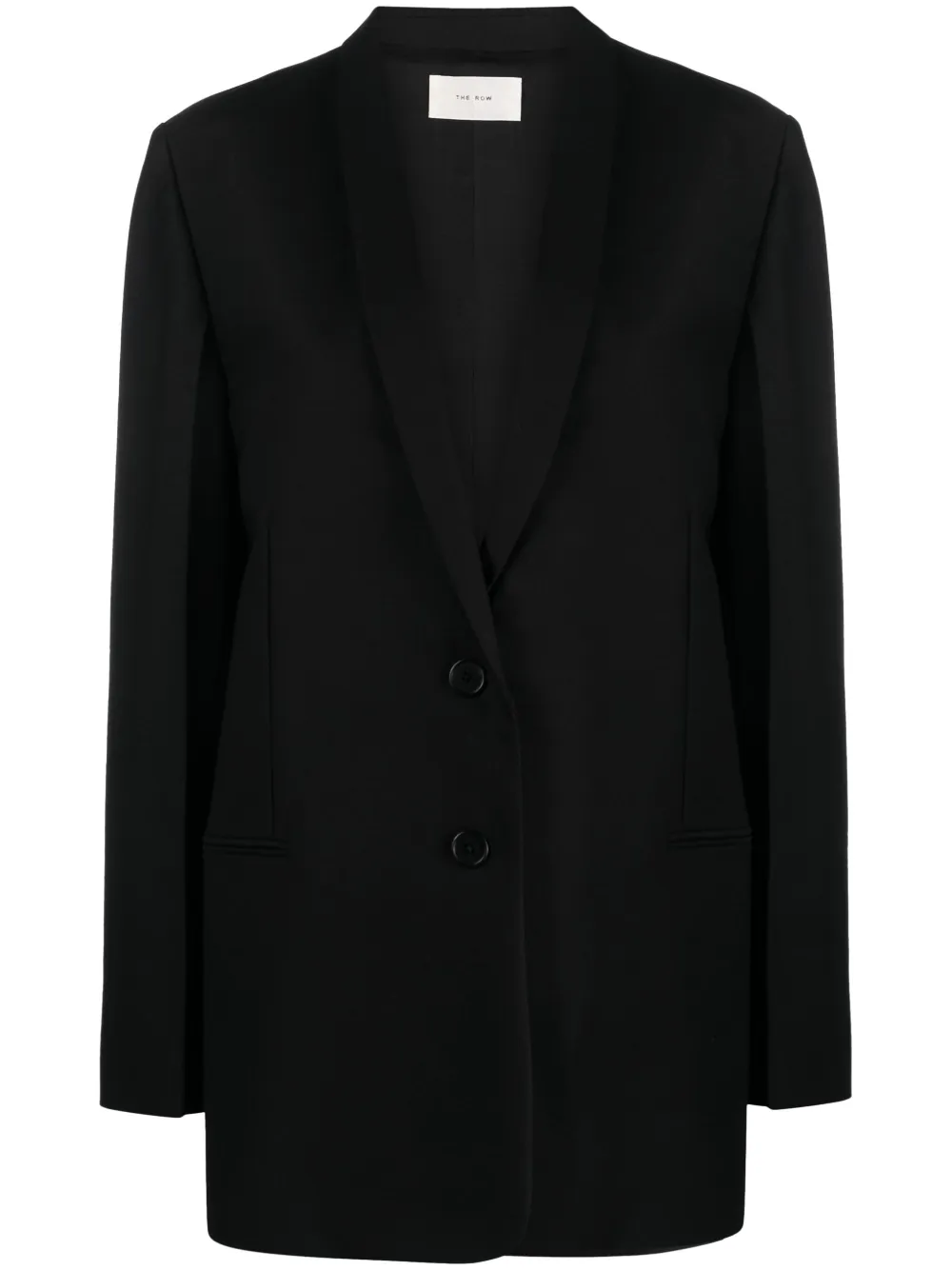 The Row Cowal Cut-out Blazer In 黑色