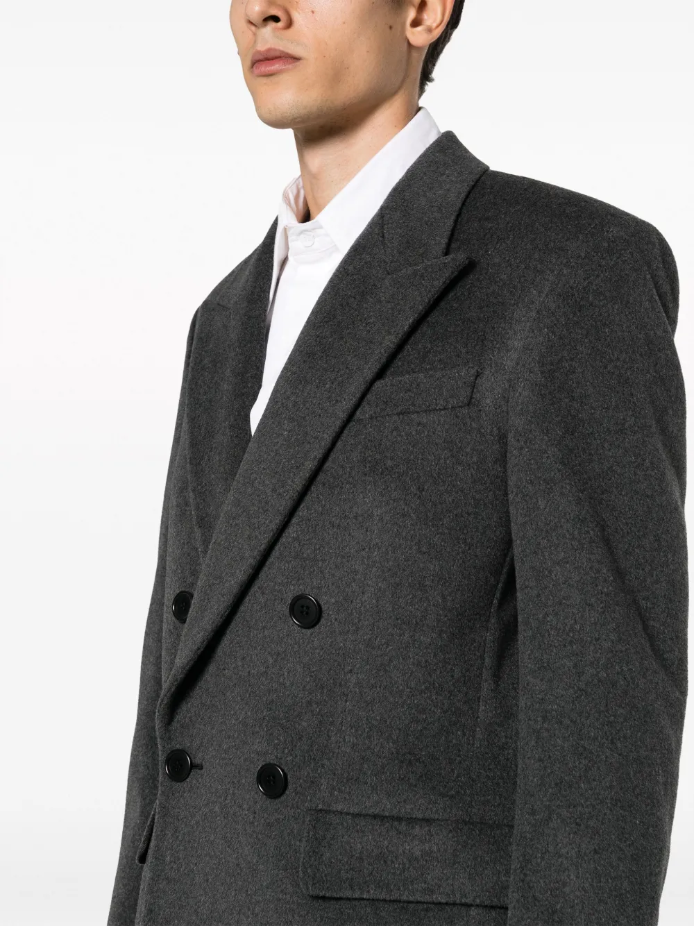 28 KENSLEY RAILROAD MAN COAT / DOUBLE FACE WOOLLET - C11