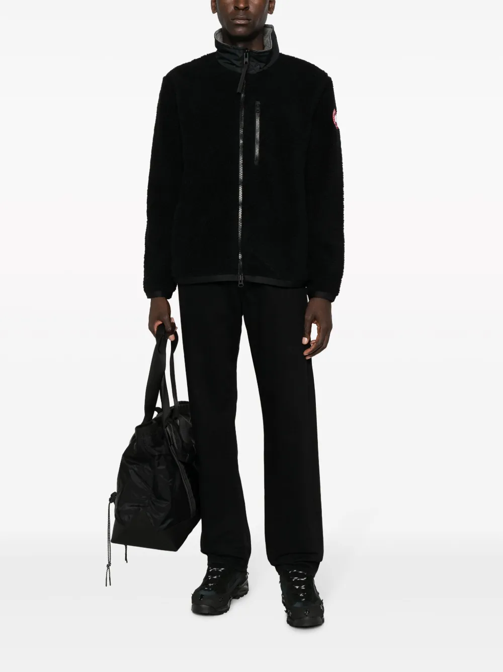 Canada Goose Kelowna padded zip-up jacket - Zwart