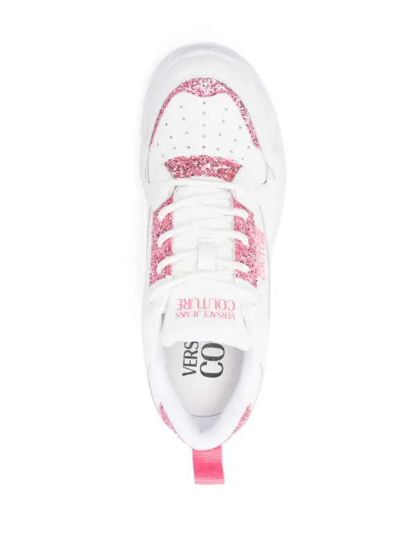 Versace glitter shoes outlet