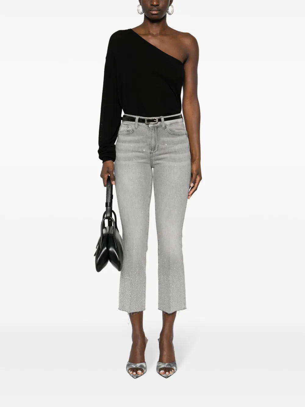 LIU JO Princess high waist jeans - Grijs