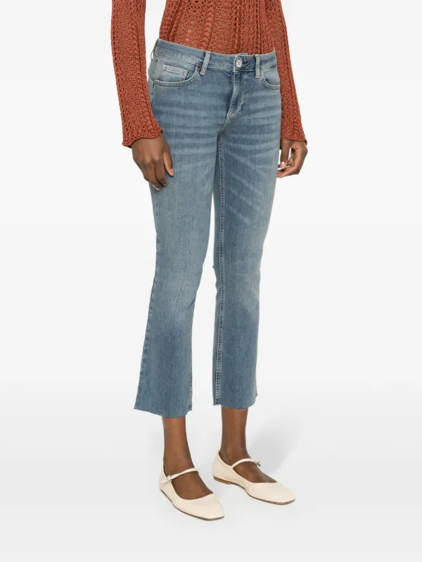 Raw cut jeans sales