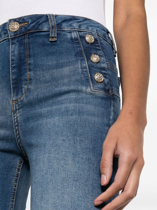 LIU JO low-rise Flared Jeans - Farfetch