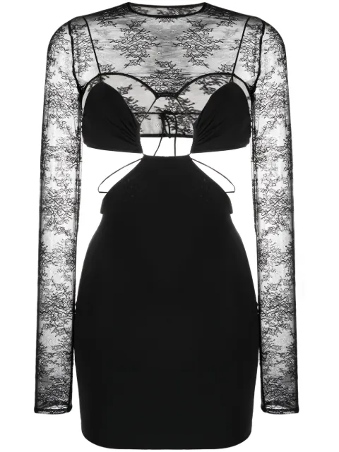 Amazuìn Minikleid mit Cut-Out
