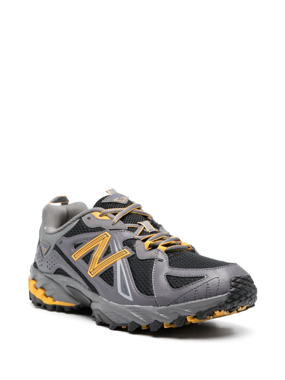 Shop New Balance 610v1 Leather Sneakers In Black