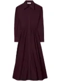 Tory Burch Eleanor cotton shirt dress - Red