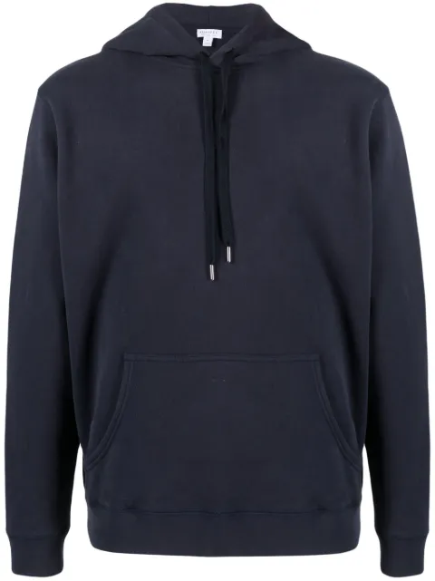 Sunspel hoodie con cordones