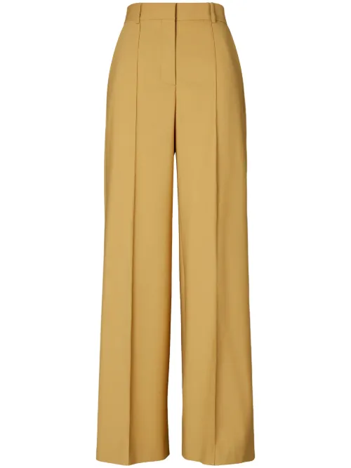 Pantalon en laine à coupe ample - Tory Burch - Modalova