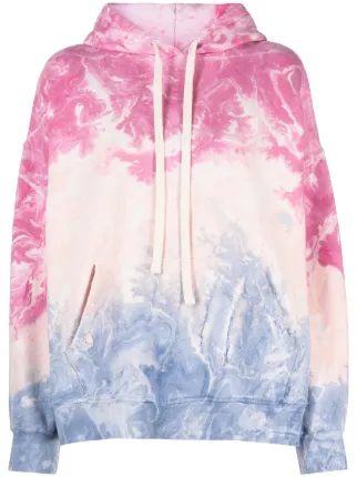 ELECTRIC ROSE Taylor abstract pattern Print Hoodie Farfetch