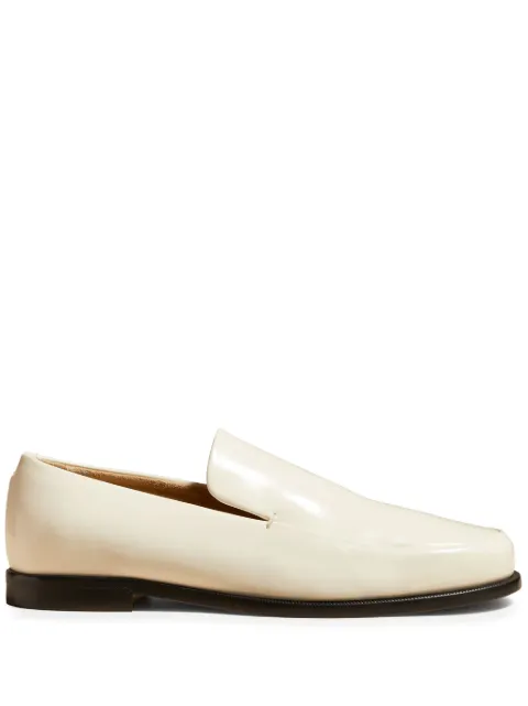 KHAITE Alessio leren loafers