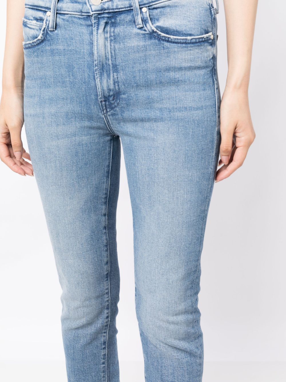 MOTHER The Rascal straight jeans Blauw