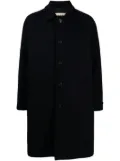 Valstar single-breasted virgin-wool coat - Blue