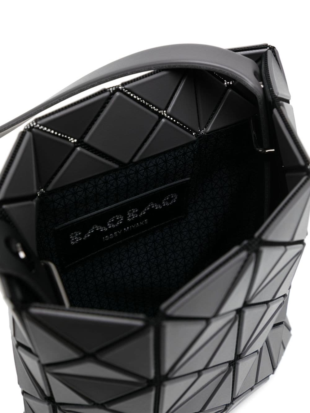 Shop Bao Bao Issey Miyake Prism Matte Panelled Crossbody Bag In Grey