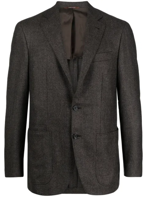 Canali single-breasted wool blazer