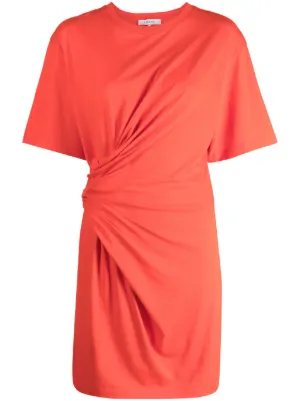 FRAME Day Dresses | Micro Flare Denim Minidresses | FARFETCH