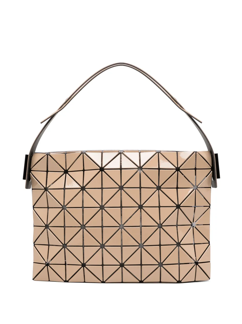 Bao Issey Miyake Shopper met geometrisch design Bruin