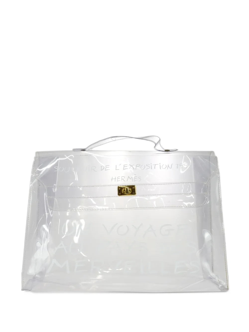 Sac en vinyle clearance transparent