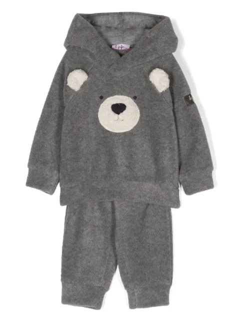 Il Gufo Jogginganzug aus Fleece mit Teddy
