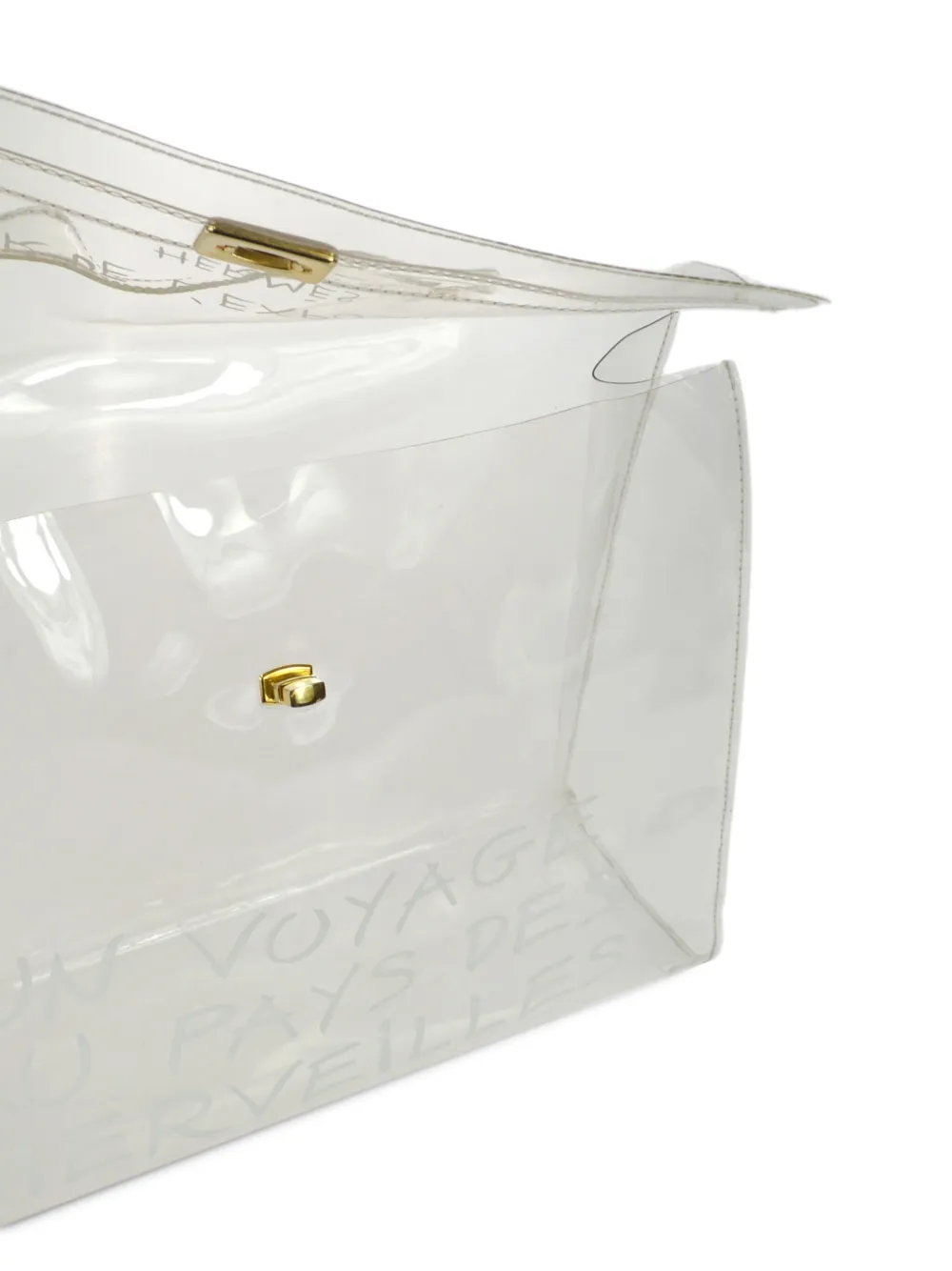 Transparent hermes online bag