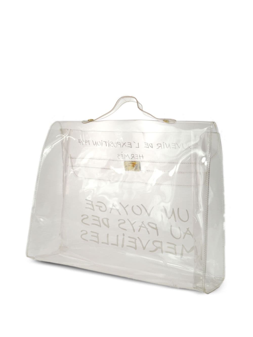 Hermes hot sale pvc bag