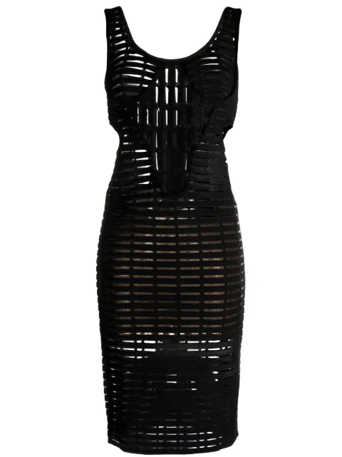 Genny Iconic cut-out midi dress