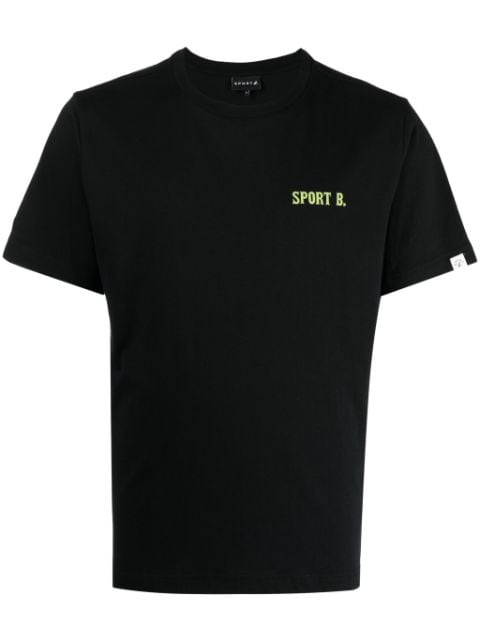SPORT b. by agnès b.  logo-print crew-neck T-shirt