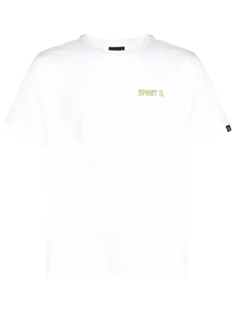 SPORT b. by agnès b.  logo-print crew-neck T-shirt