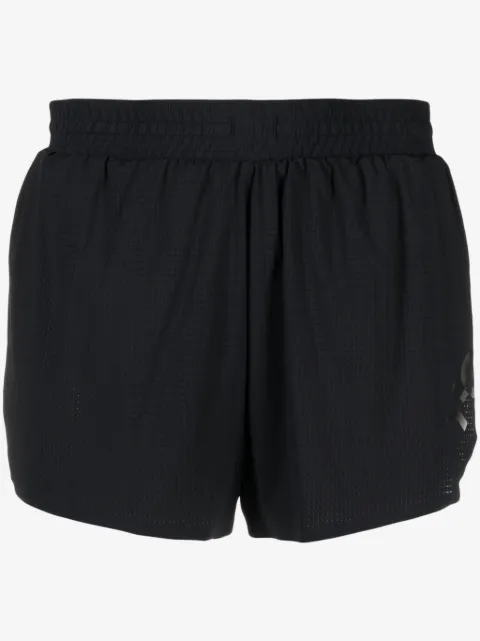 Y-3 shorts running con logo estampado