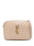 Saint Laurent Lou quilted crossbody bag - Neutrals