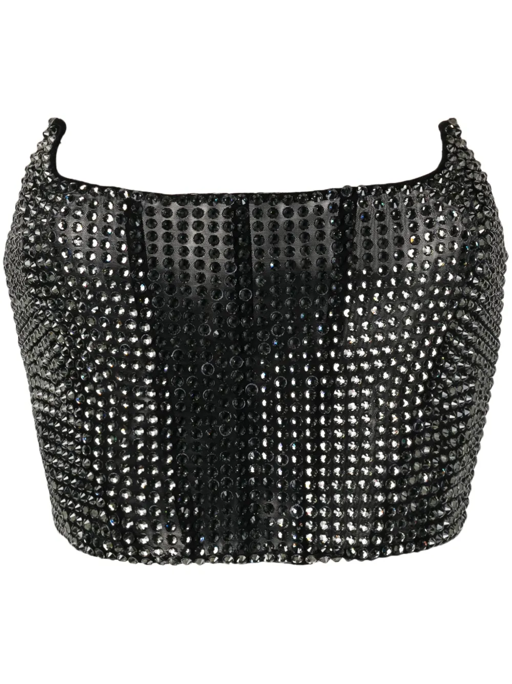 Giuseppe Di Morabito Strapless top Zwart