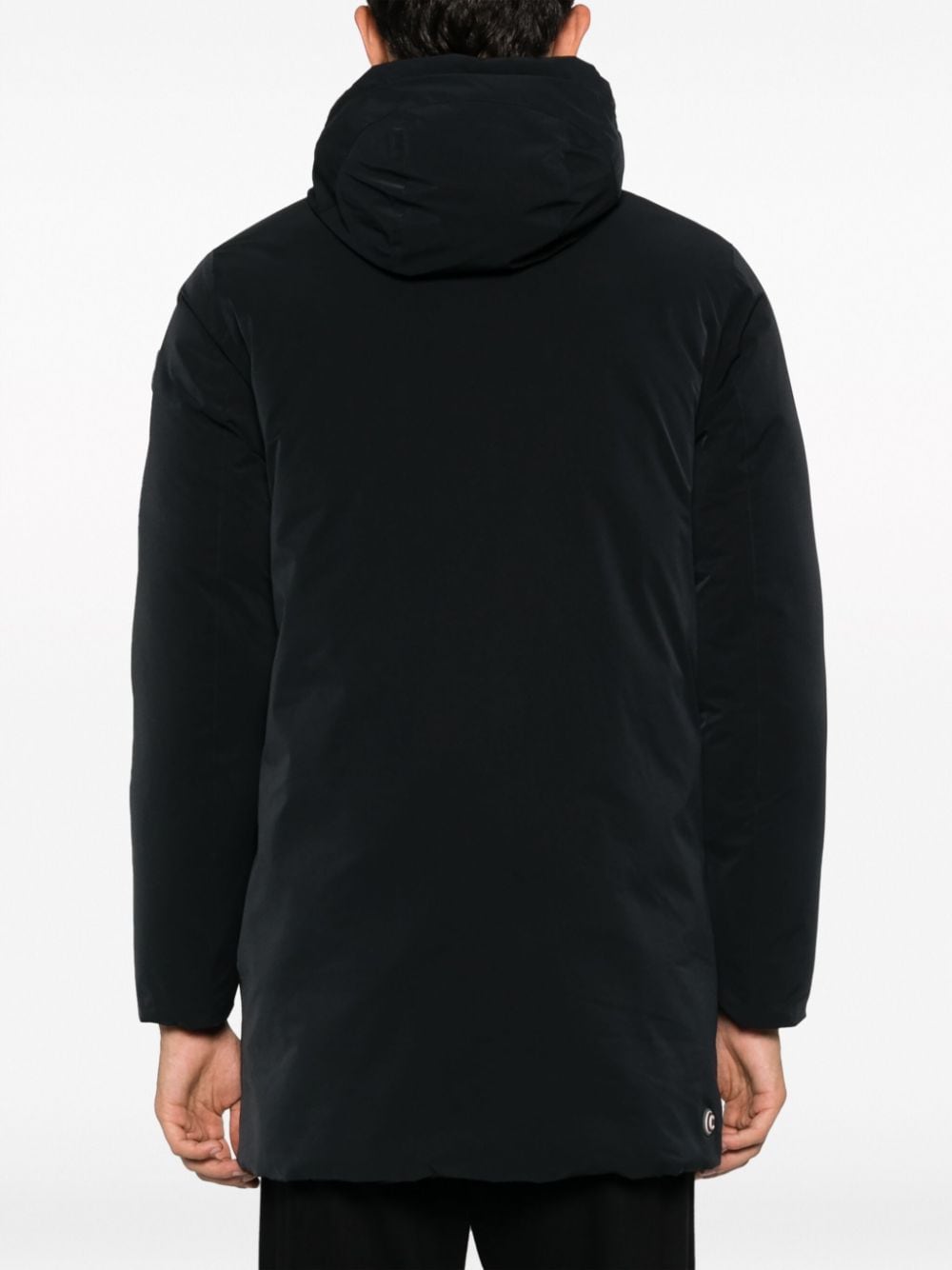 Shop Colmar Reversible Hooded Padded Jacket In Black