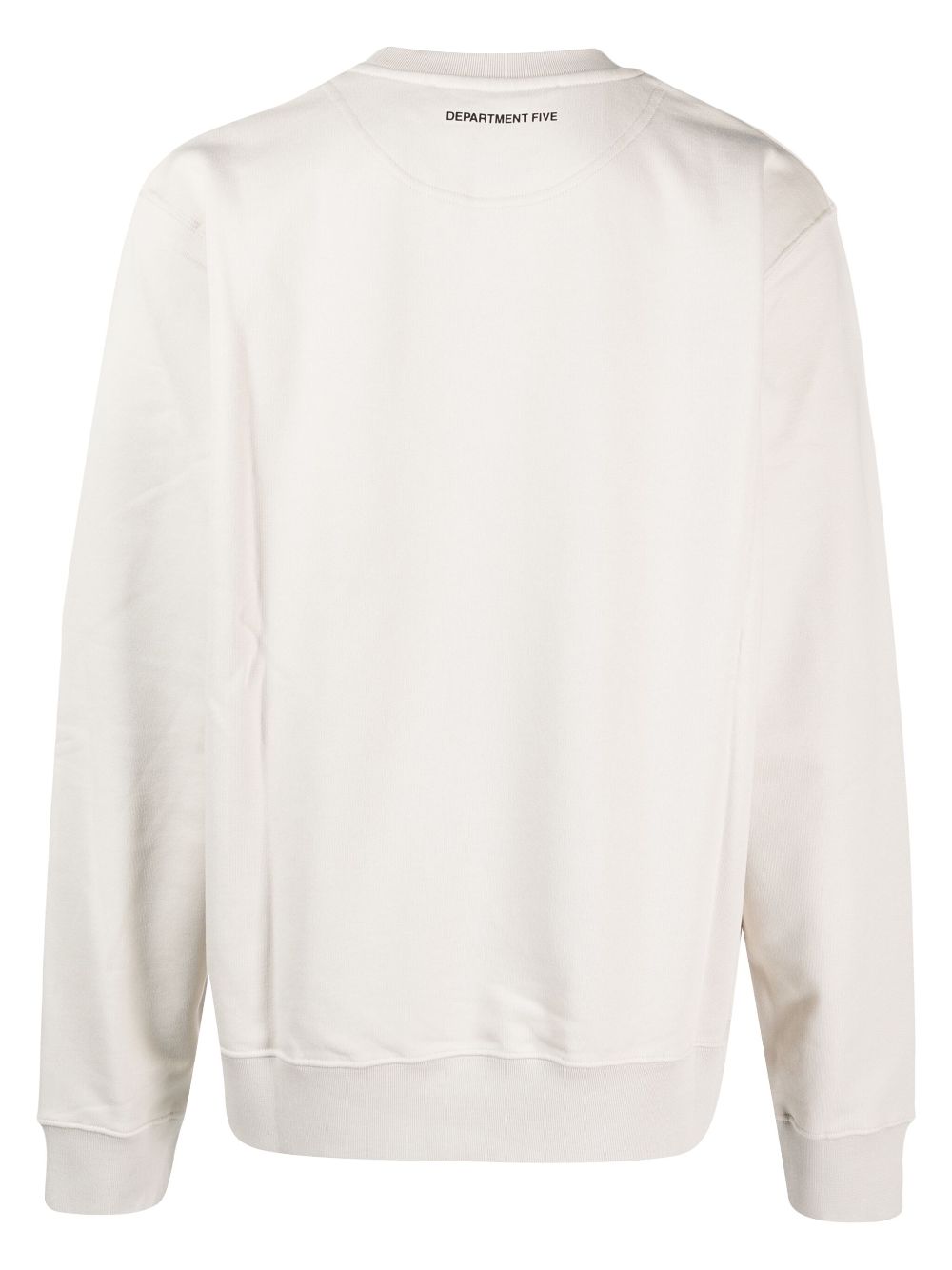 Department 5 logo-print cotton sweatshirt - Neutrals