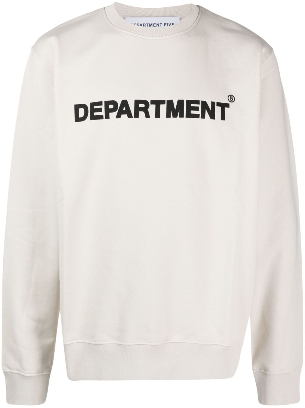 logo-print cotton sweatshirt