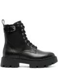 Ash 40mm lace-up leather boots - Black