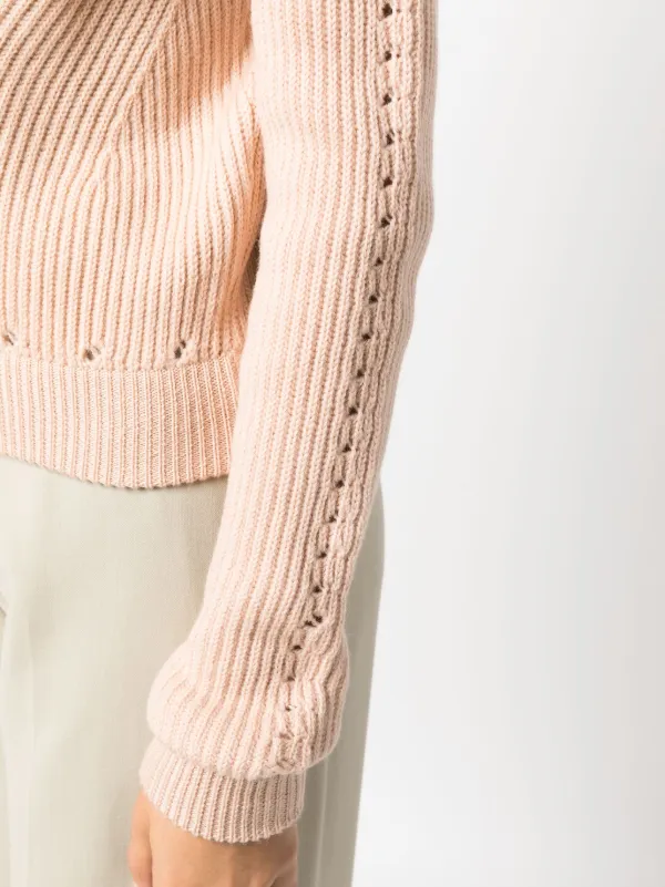 Genny Maglione Con Applicazione Rosa FARFETCH IT