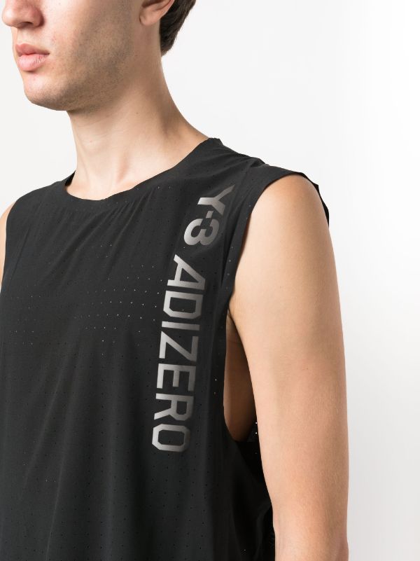 Y-3 Sleeveless Running T-shirt - Farfetch