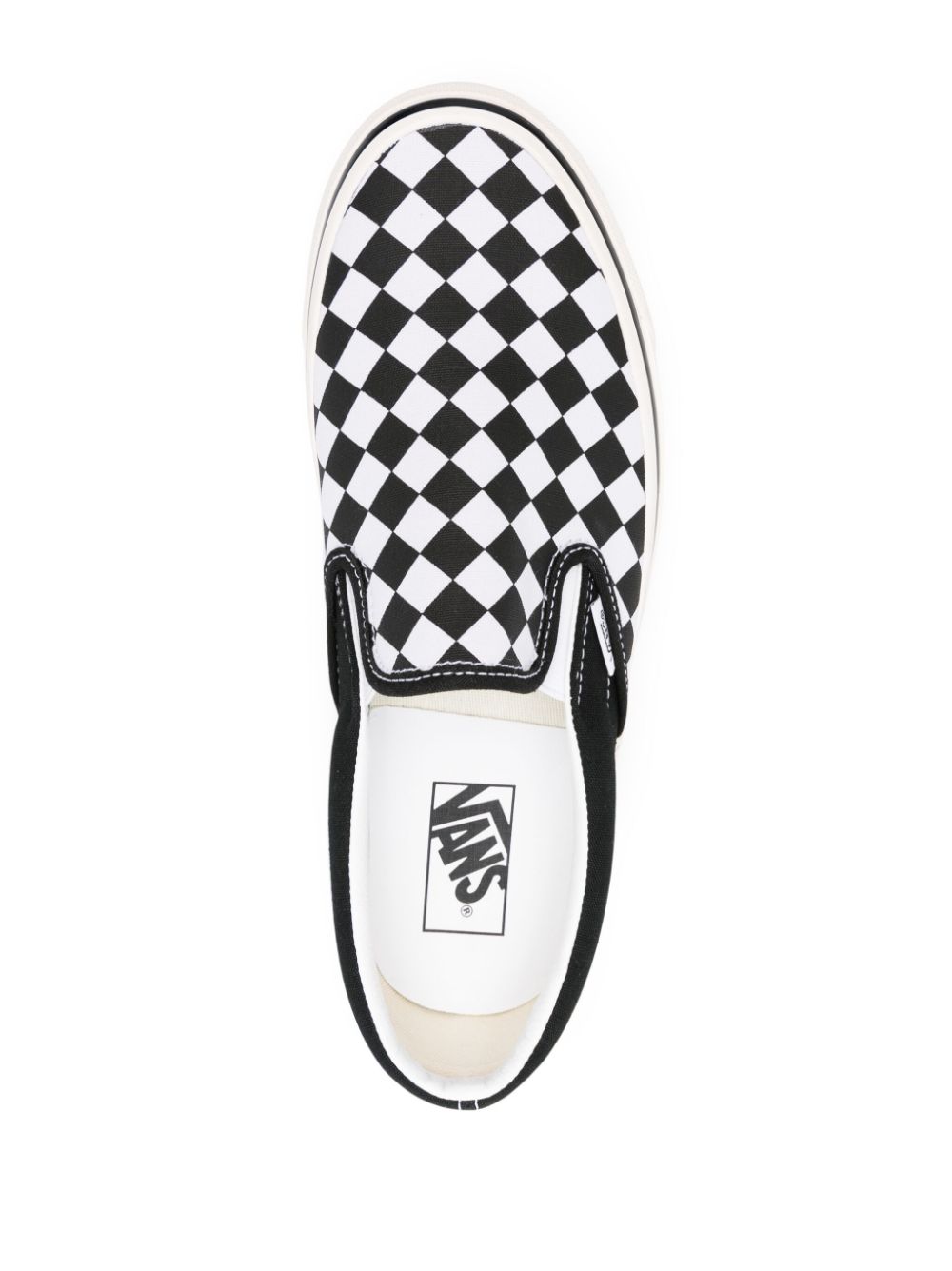 Metallic on sale checkerboard vans